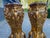 1990s Italian Baroque Gold Resin Pedestals - Pair of 2 Pc For Sale - Image 11 of 17