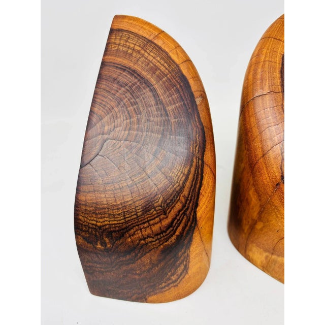 Don Shoemaker Cocobolo Sculptural Bookends for Señal, Mexico, 1960s For Sale In Palm Springs - Image 6 of 15