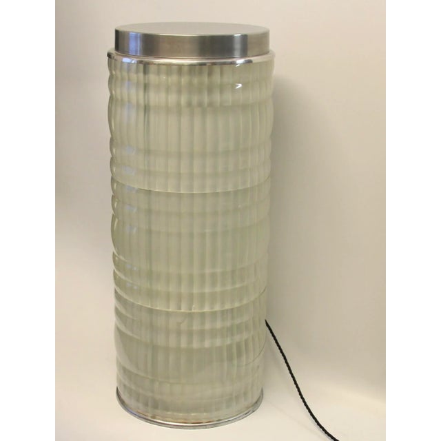 1930s Large Art Deco Industrial Floor Lamp from Holophane, 1930s For Sale - Image 5 of 9