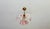 Vintage Murano Glass Ruffled Floral Pendant Light – Pink Swirl & Daisy Shades For Sale - Image 17 of 18