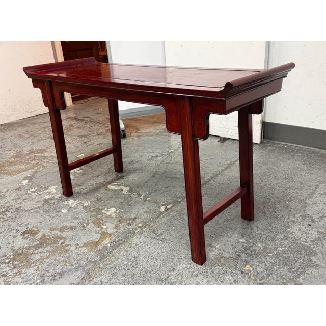 Design Plus Gallery presents an Altar Table of Rosewood. This altar is an antique console that is traditionally used to...