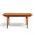 Wood Kurt Østervig Style Mid Century Danish Rosewood Expanding Hidden Leaf Dining Table With 2 Leaves For Sale - Image 7 of 13