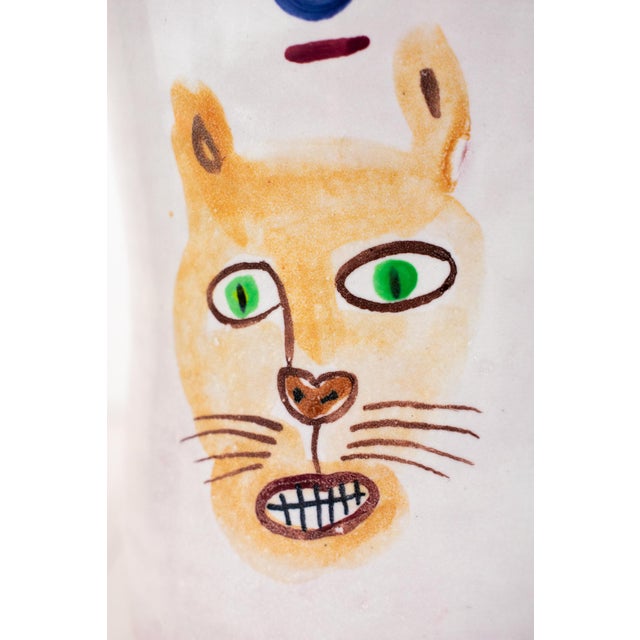 Listed Artist Amy Sabrina 1999 Postmodern Pottery Vessel For Sale - Image 9 of 17
