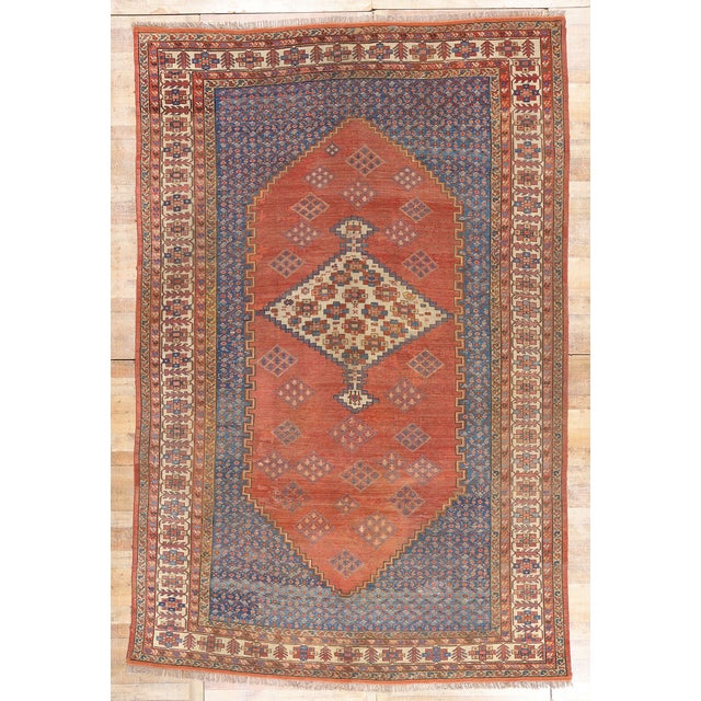 Late 19th Century Persian Bakshaish Rug, 10'00 X 15'04 For Sale - Image 10 of 10