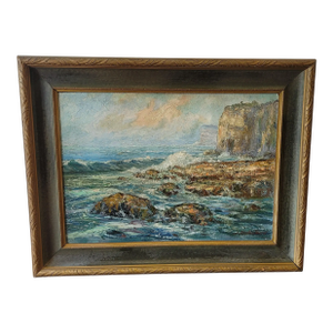 Jefferson Stephan Ward 1876-1946 Sea Scape Painting