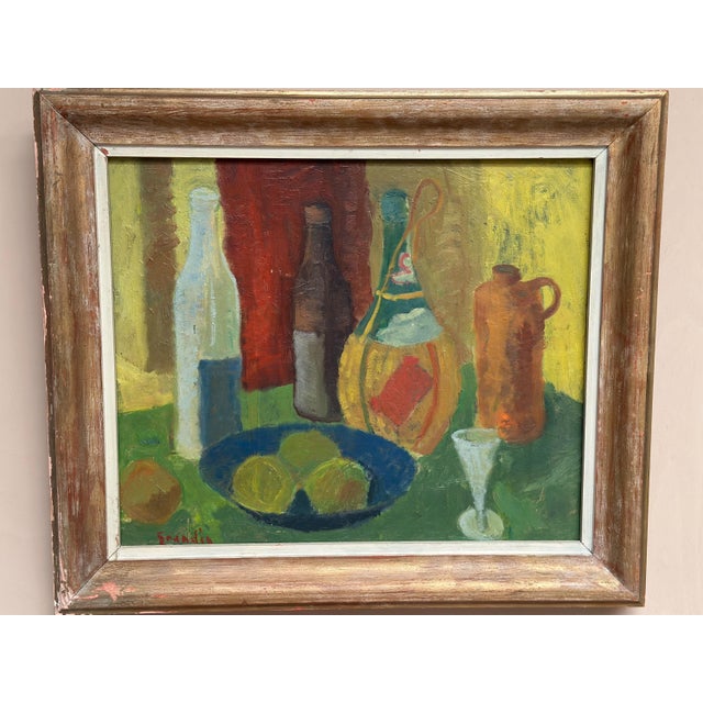 Svän Grandin, Nature Morte, 1960s, Oil on Panel, Framed For Sale - Image 17 of 18