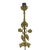Art Nouveau Style Floral Table Lamp in Brass, 1950s For Sale - Image 9 of 16