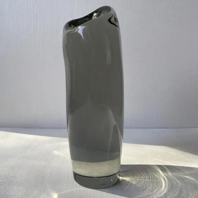 Glass Large Signed Livio Seguso Murano Sommerso Glass Owl Sculpture, 1970s For Sale - Image 7 of 14