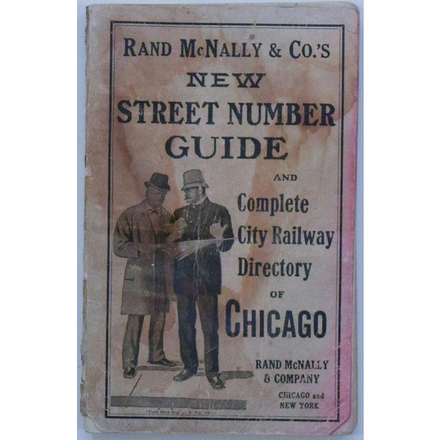 Interesting pocket directory of Chicago Street Numbers, City Railways, and general information about Chicago (government,...
