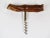Vintage Natural Grapevine Wood Handle Corkscrew Wine Bottle Opener For Sale - Image 4 of 7