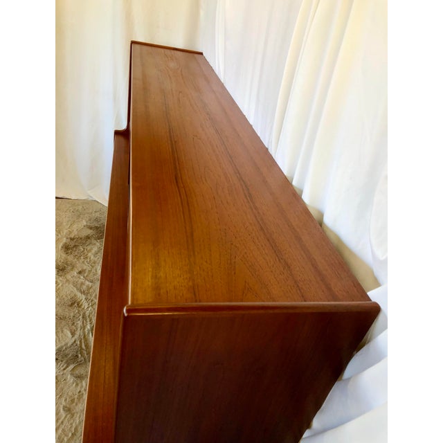 1960s Mid-Century Danish Teak Sideboard /Bar by Johannes Anderson For Sale - Image 9 of 12