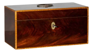 Mahogany Tea Chest, probably England, circa 1830