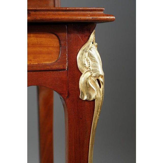 Art Nouveau Mahogany Stepped Desk, 1890s For Sale - Image 15 of 18