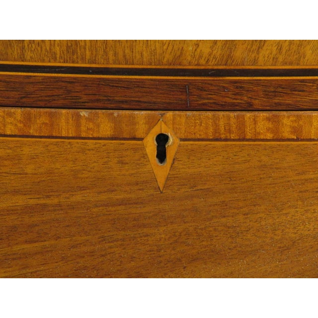 Early 20th Century Georgian Style Inlaid Server by Baker For Sale - Image 9 of 13