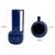 Bella Sapphire Blue Tall Ceramic Pitcher For Sale - Image 10 of 11