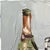 Textile Champagne Bottle, Glass, and Berries - Textured Still Life Oil Painting by Sally West For Sale - Image 7 of 9
