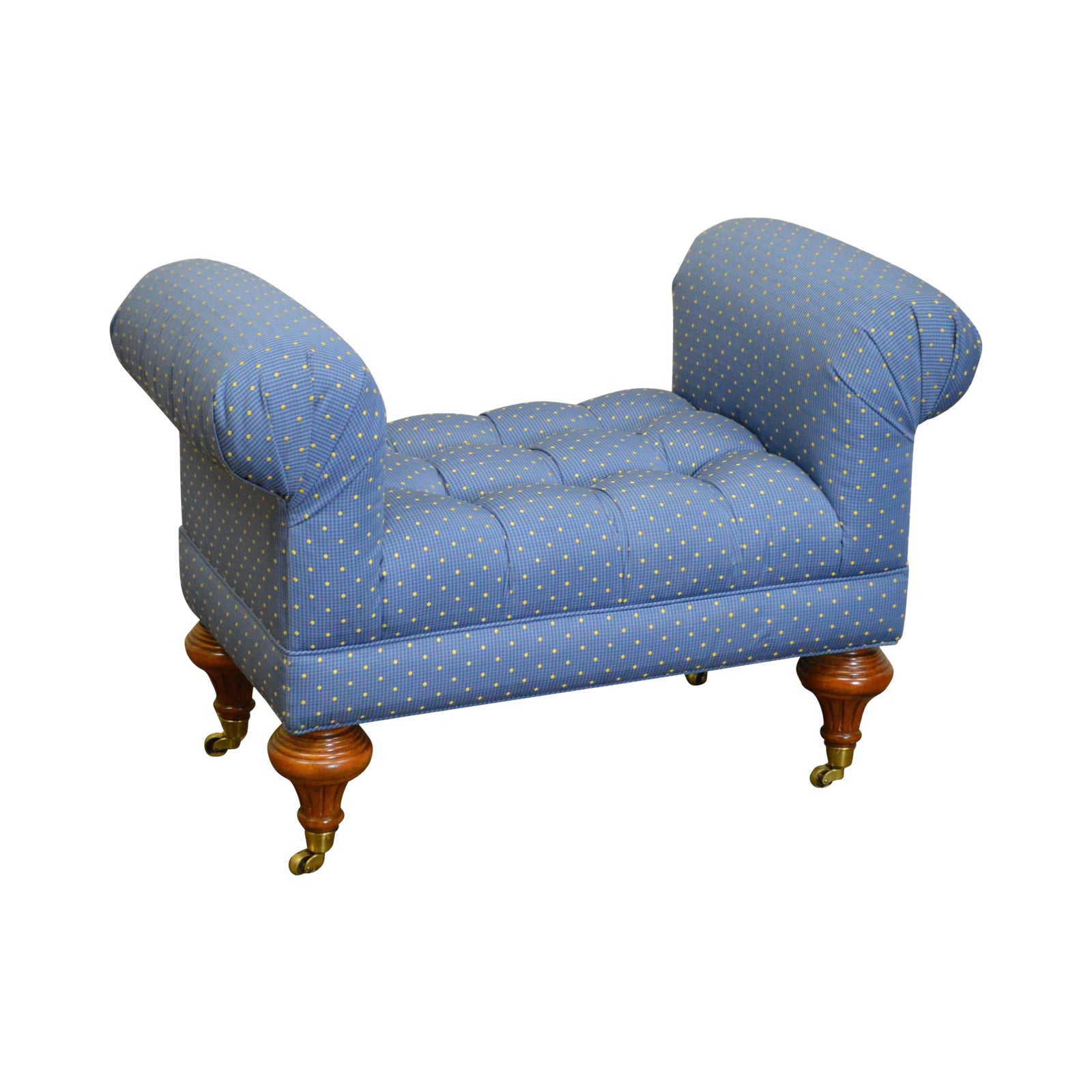 Calico Corners Regency Style Tufted Bench Chairish