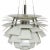 White Artichoke Lamp by Poul Henningsen for Louis Poulsen, 1950s For Sale - Image 9 of 9