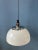 Vintage White Faro Acrylic Glass Pendant Lamp from Guzzini For Sale - Image 6 of 11