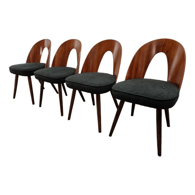 Dining Chairs by Antonin Suman, 1960s, Set of 4 For Sale