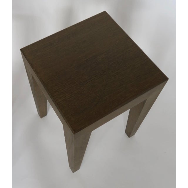 Vintage Oak Side Tables, Set of 2 For Sale - Image 4 of 6