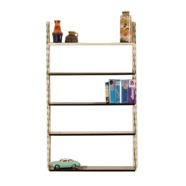 Pilastro Wall System & Bookcase by Tjerk Reijenga, 1960s For Sale - Image 11 of 12