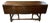 Vintage Colonial Revival Solid Oak Drop-Leaf Sofa Table For Sale