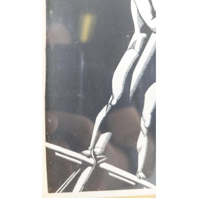 Rockwell Kent Decorative Framed "The Lookout" Reproduction Print After Rockwell Kent For Sale - Image 4 of 9