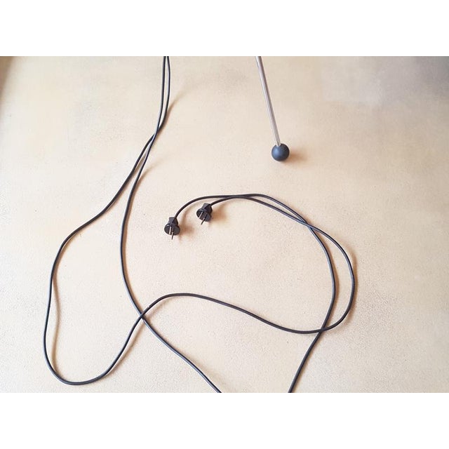 Chrome Plated Metal Molla Floor to Ceiling Lamp from Lumenform, 1970s For Sale - Image 11 of 18