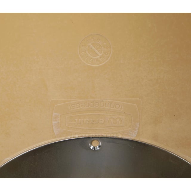 Vintage Kartell Side Table, 1990s Italian Postmodern Table, Lucite Pedestal Table, Black Square Accent Table For Sale - Image 11 of 11