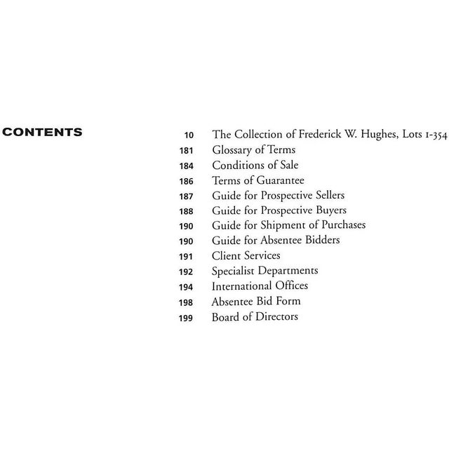 [199] pp. Sotheby's New York 2001 10 3/4" x 8 1/4" The impeccably dressed Mr. Hughes was every bit as much of a...