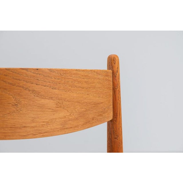 Model CH36 Dining Chairs in Oak by Hans J. Wegner Carl Hansen & Son, Denmark, 1970, Set of 6 For Sale - Image 12 of 16