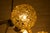 Gold Chandelier with Amber Globes in the style of H. Tynell For Sale - Image 8 of 16