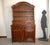 Antique solid walnut sideboard with plate rack. mid-19th century, piedmont. two paneled doors and drawers with typical...