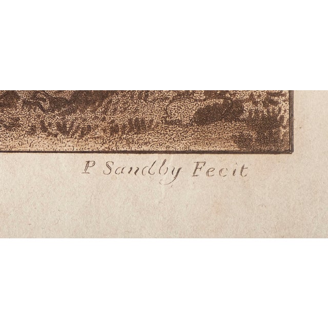 Grand Tour 18th Century Paul Sandby “Sepulchre of King Theodorick” Aquatint After Clérisseau, Framed For Sale - Image 3 of 17