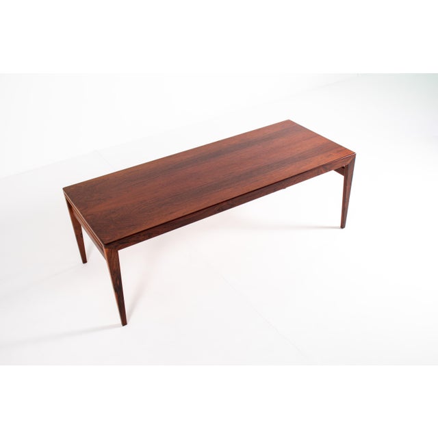 Danish Rosewood Coffee Table by Johannes Andersen for Silkeborg, 1960s For Sale - Image 9 of 17
