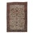 Antique Persian Heriz Carpet, Handmade Wool Oriental Rug, Ivory and Light Blue For Sale
