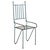 French Green Iron Armchair, 1960s - 3 Available For Sale