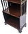 Wood Small Narrow Mahogany Chippendale Bookcase W/ Pierced‑Side Shelves 1940s For Sale - Image 7 of 18