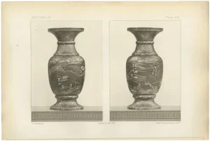 A. Audsley, Japanese Landscape Vases, 1884, Paper