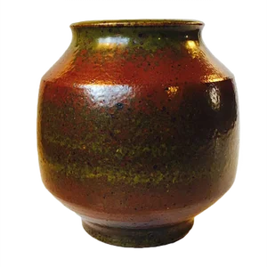 Solfatara Glazed Stoneware Vase by Marianne Starck for Michael Andersen & Son, 1950s