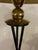Gerald Thurston 1950s Tripod Floor Lamp with Brass Ring For Sale - Image 4 of 8