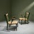 Green Cerused Chestnut, Papercord WebbingHeight: 85.5 cm / 33.7 in Width: 71 cm / 28.0 in Depth: 71 cm / 28.0 in Seat...