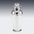 Vintage English Art Deco Silver Cocktail Shaker from Mappin & Webb, 1930s For Sale - Image 3 of 15
