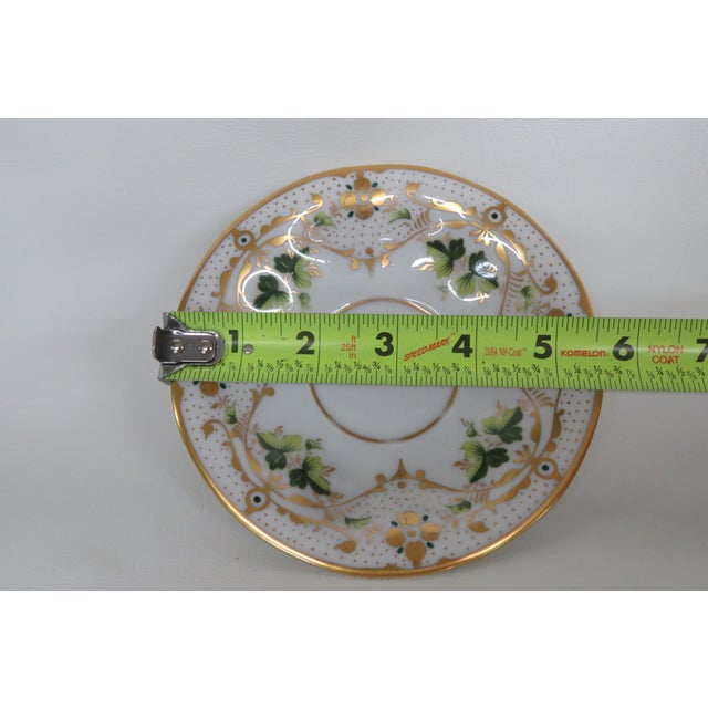 Carl Tielsch C T Germany Bone China Leaf Teacup and Saucer 4511b For Sale - Image 16 of 16