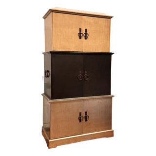 Dunkirk & Associates Menage W624 Three-Piece Valise Armoire, Vintage For Sale