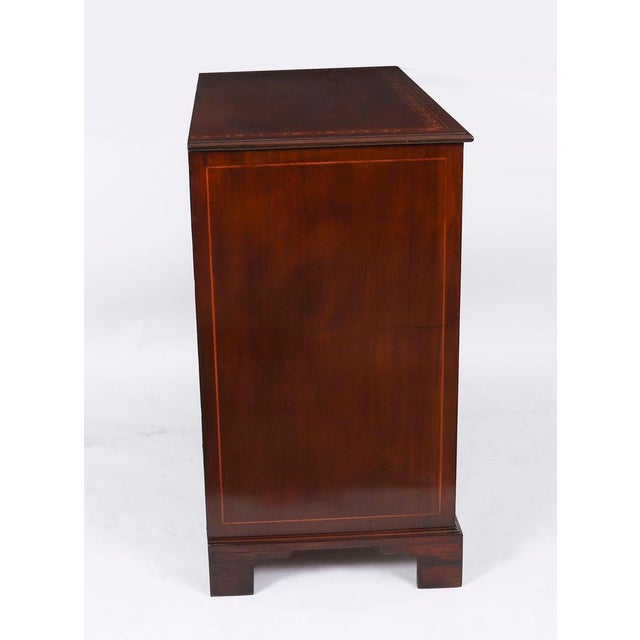 Antique Early George II Inlaid Mahogany Chest with Secretaire, 18th Century For Sale - Image 18 of 18