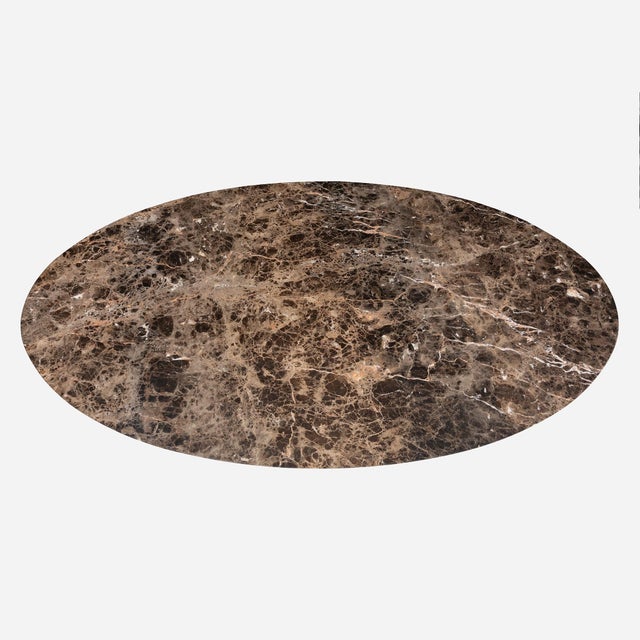 2010s Eero Saarinen Pedestal Marble Dining Table for Knoll - Iconic Mid-Century For Sale - Image 5 of 8