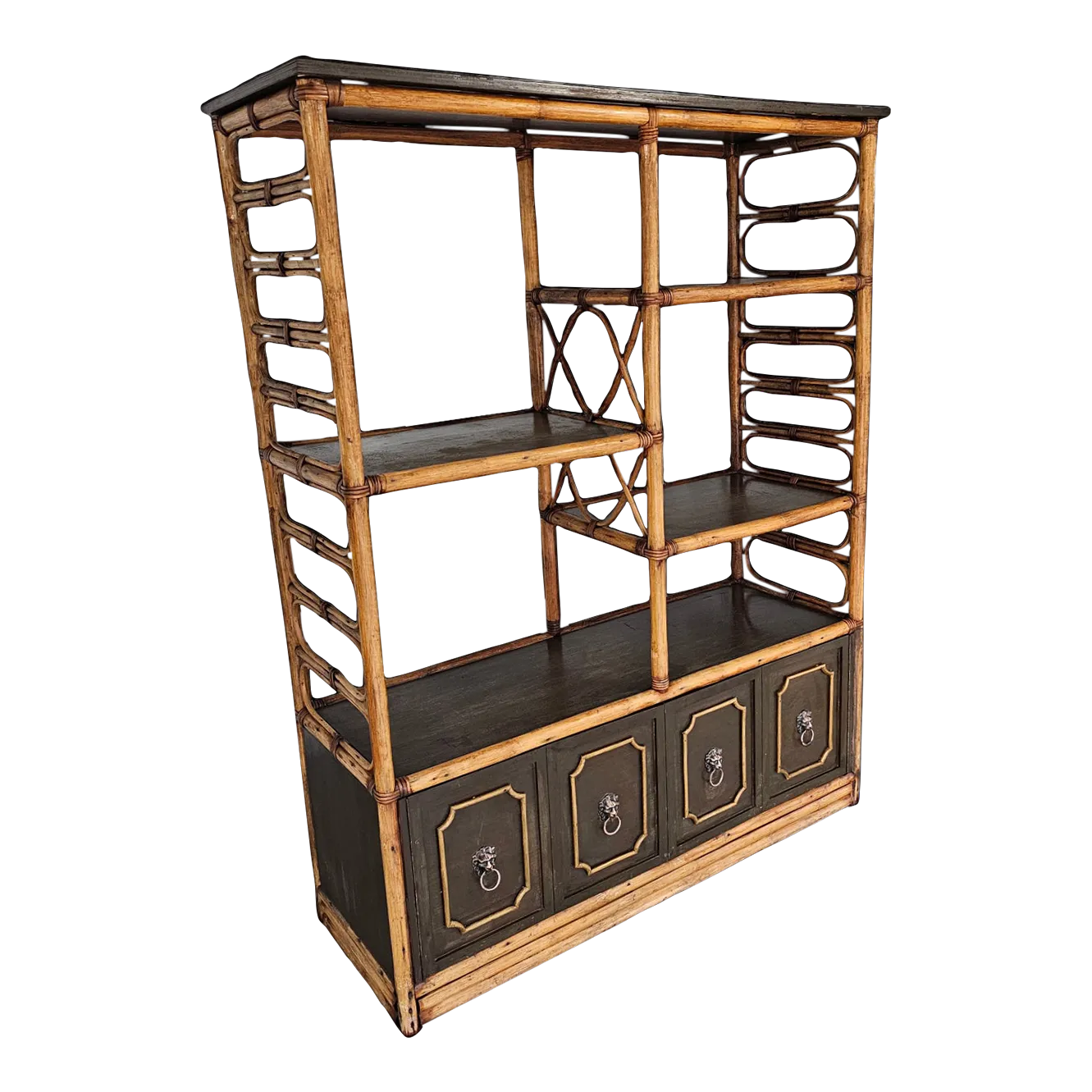 Vintage Hollywood Regency Bookcases and Étagères | Chairish
