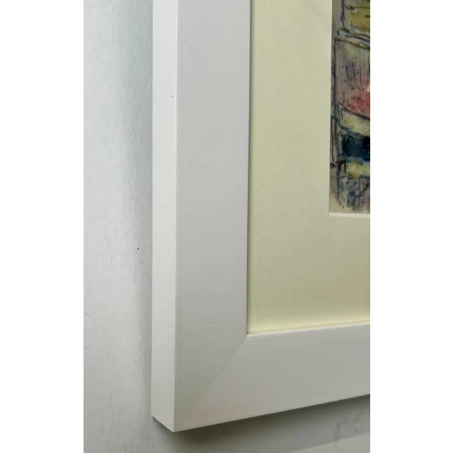 Marc Chagall Lithograph Petit Cheval Noir " Little Black Horse" Signed & Framed 1968 For Sale - Image 11 of 13